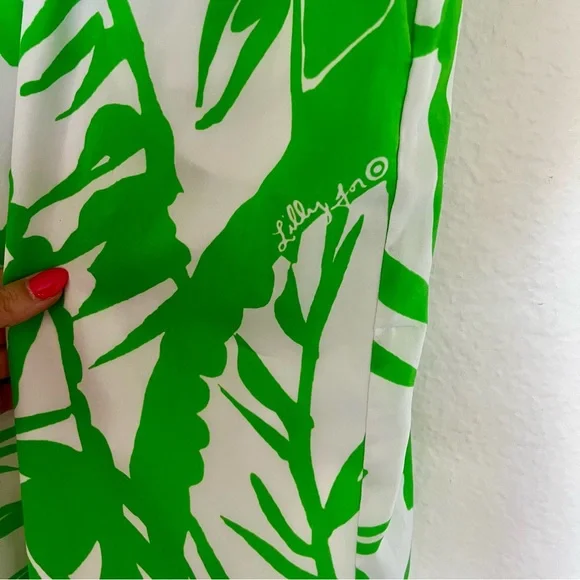 Lilly Pulitzer for Target Women's Green and White Jumpsuit Size Small - Picture 6 of 16